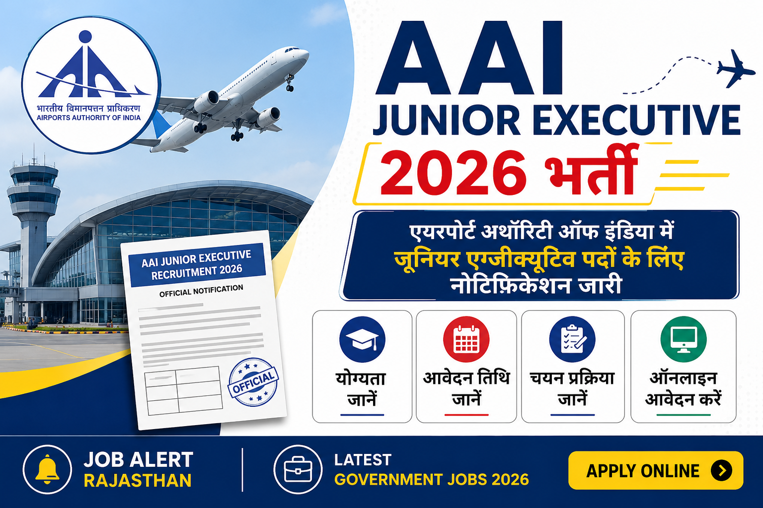 AAI Junior Executive 2026 Notification